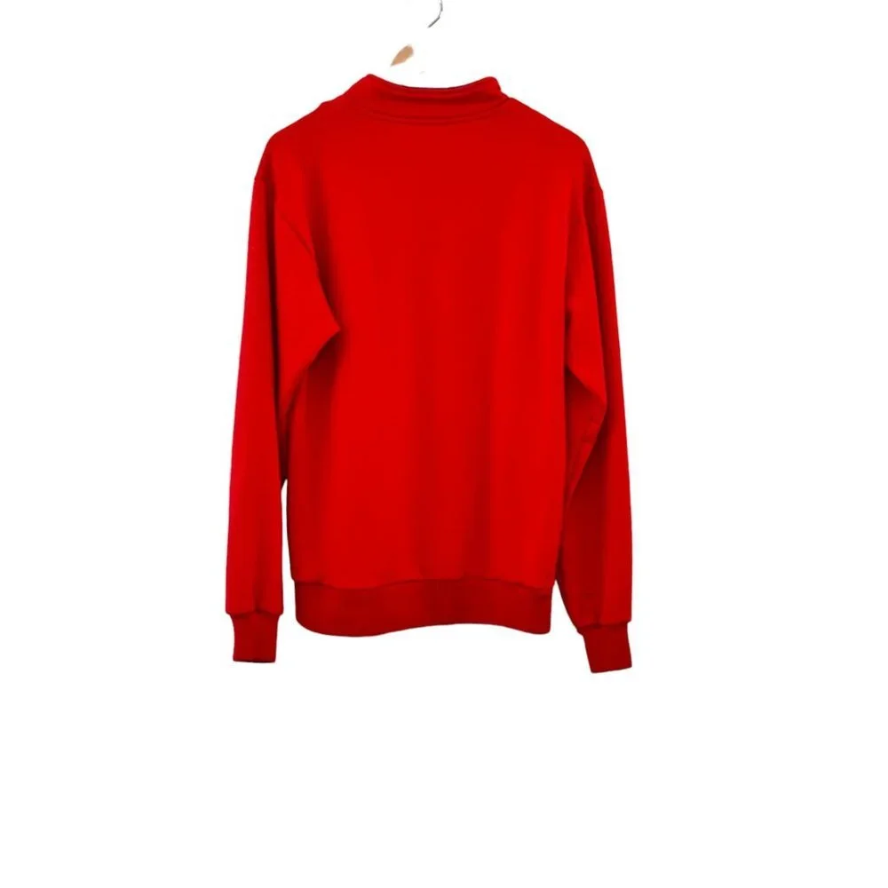 Vintage 90s North Face TNF Extreme Gear Fleece Henley Sweater Adult Size‎ M/L